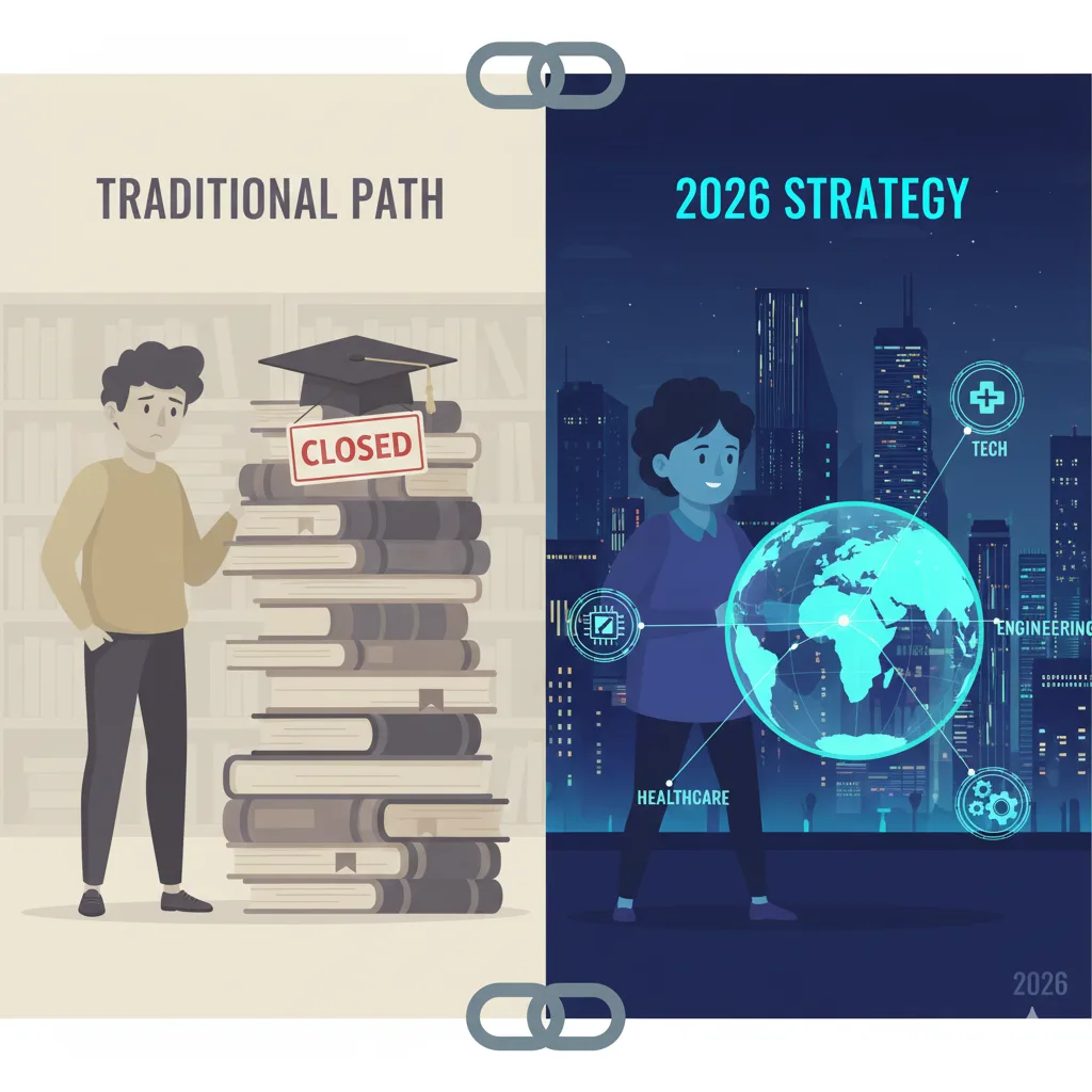 The 2026 Wake-Up Call for Indian Students: A Degree Alone Is No Longer Enough